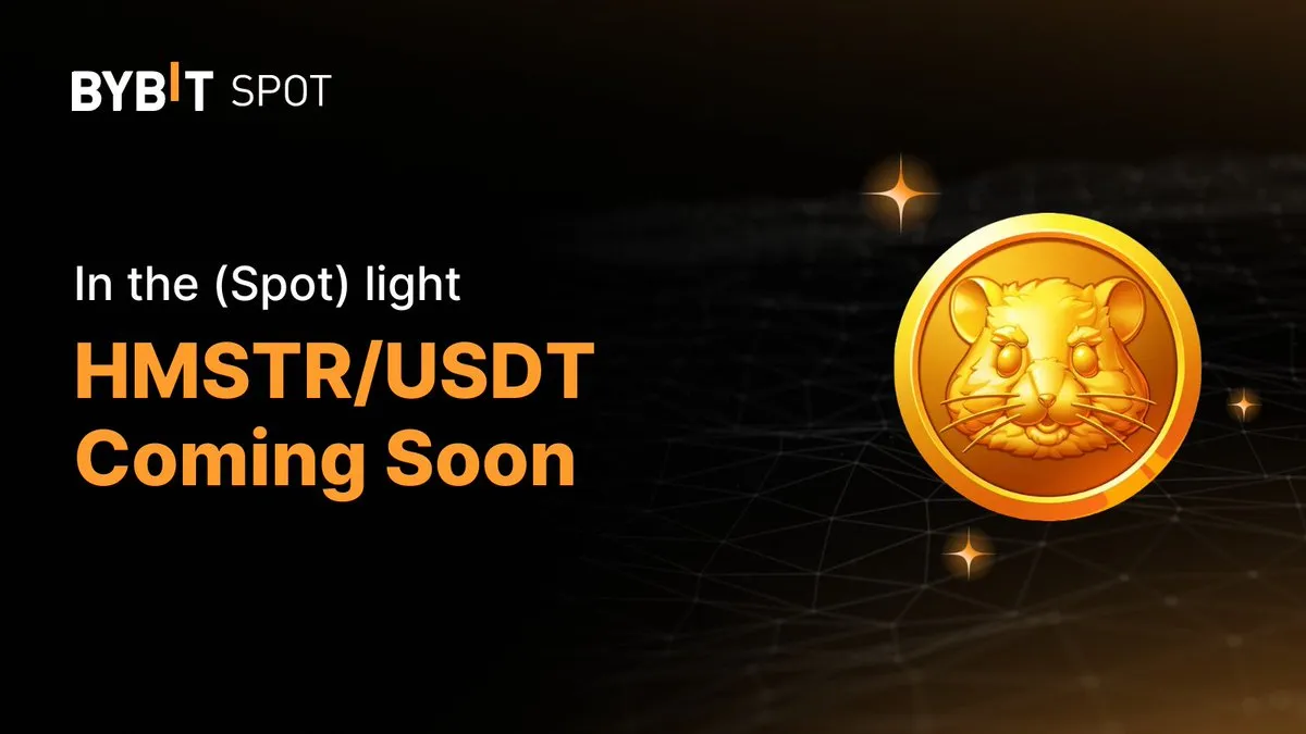 Bybit добавила в листинг новую криптовалюту Hamster Kombat (HMSTR).
