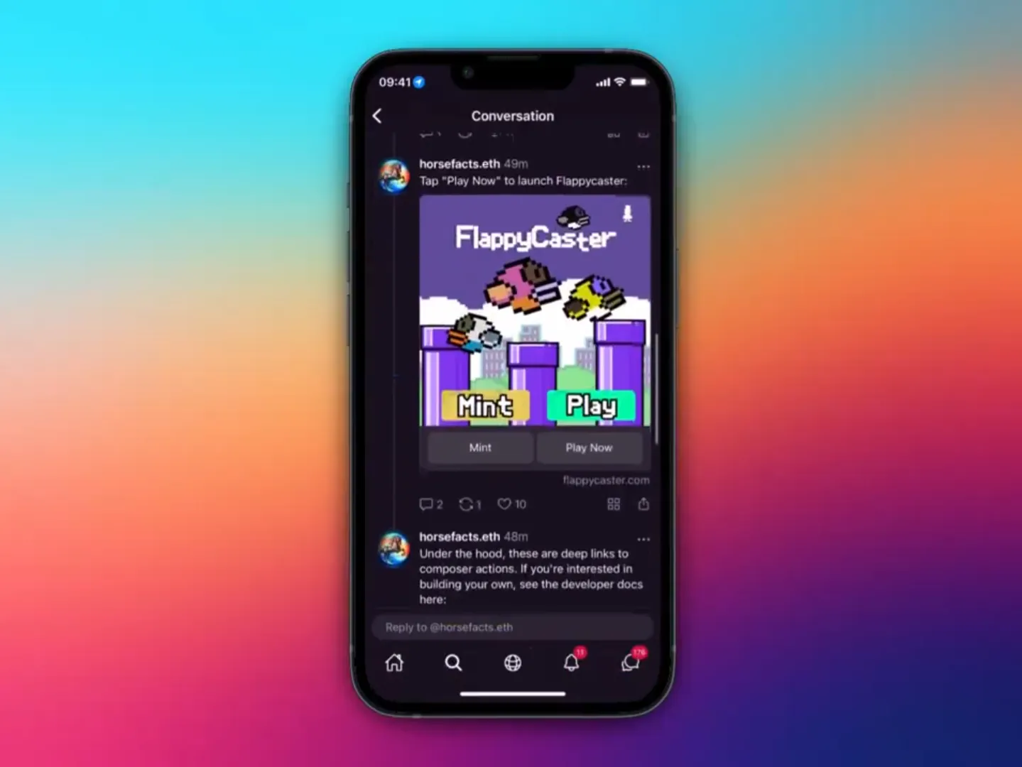 Farcaster запустил Mini Apps, позволяя разработчикам создавать децентрализованные приложения внутри мобильного приложения для улучшения взаимодействия с пользователями.